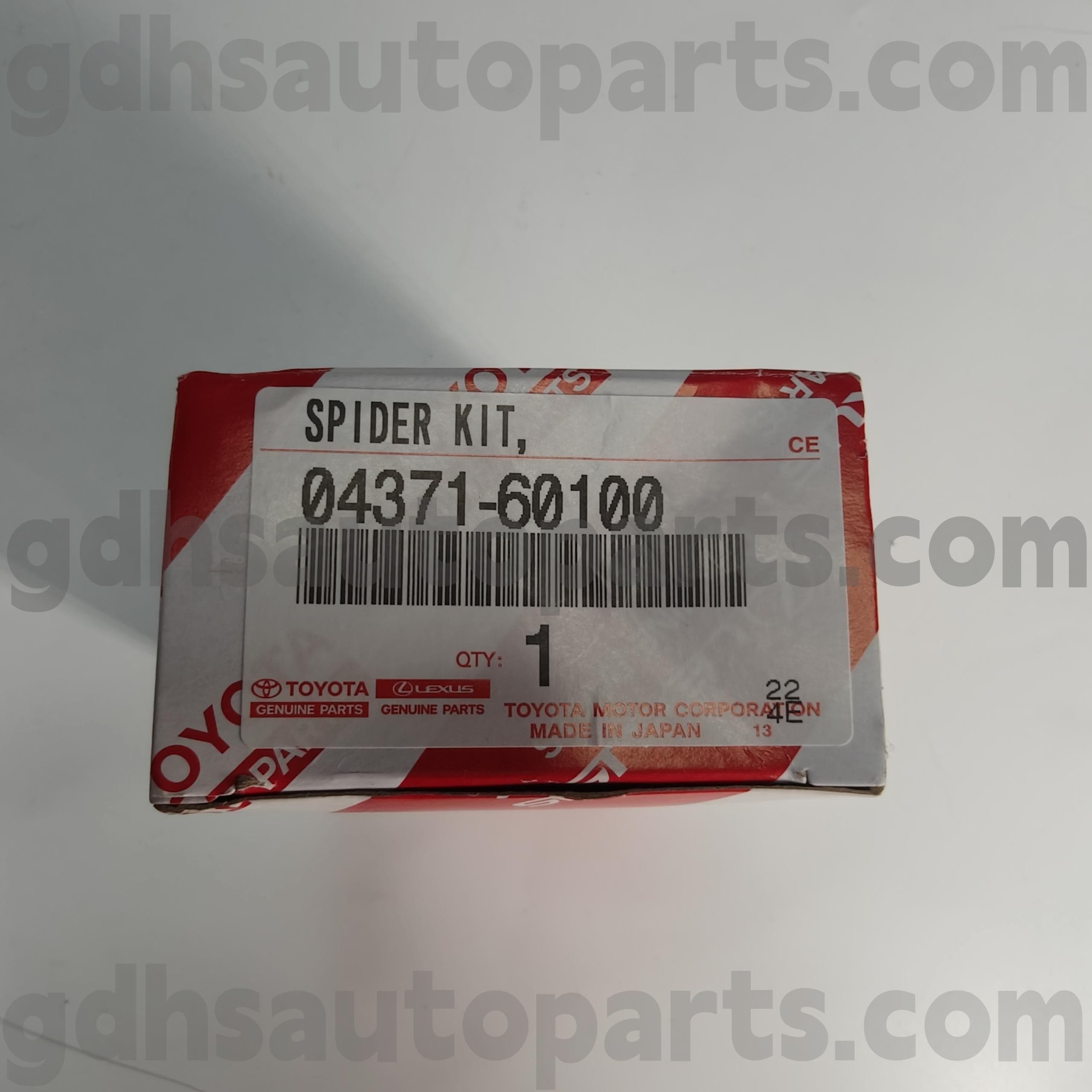 04371-60100 Toyota oryginalne części Knuckle dla Hilux, podwozie Crown Comfort nr. GRN280 TRH213