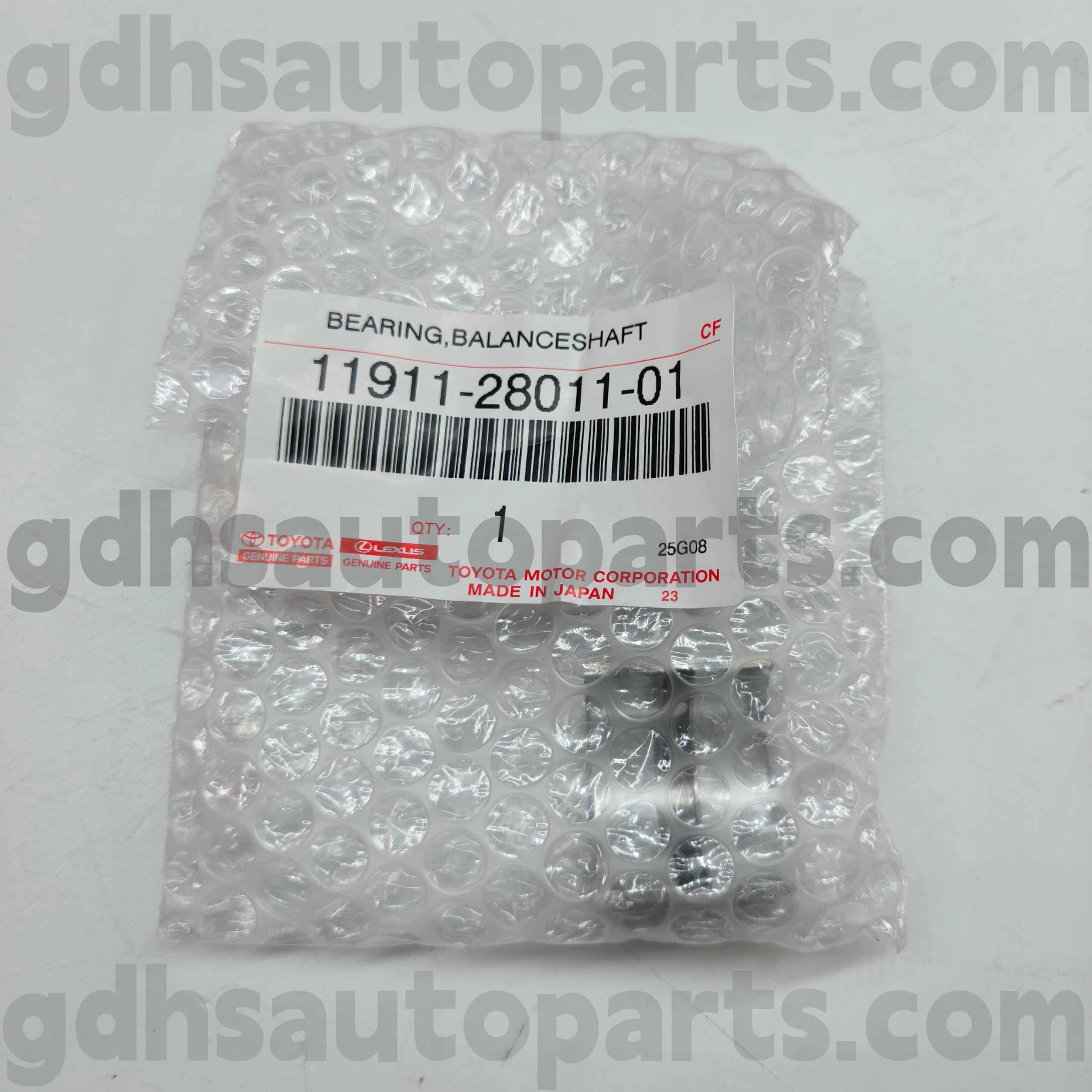 11911-28011-01 Oryginalne części Toyoty Łożysko wału wyrównoważającego do podwozia CAMRY, HARRIER, RAV4, PREVIA nr ACV4 # ACR50 AC