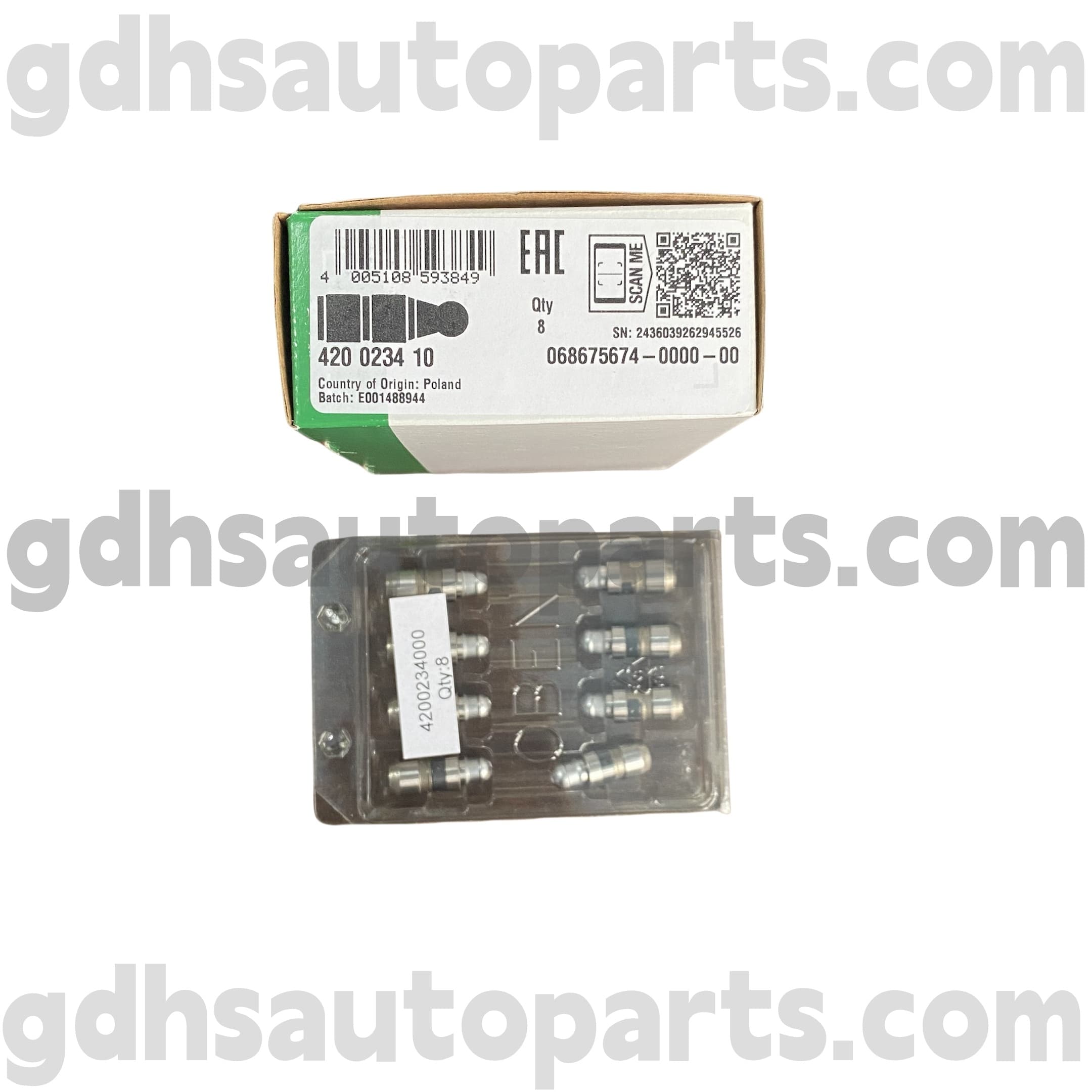 4200234100 Schaeffler Ina Valve Lifter dla Range Rover Evoque, Land Rover Discovery Sport OE NO. LR004168