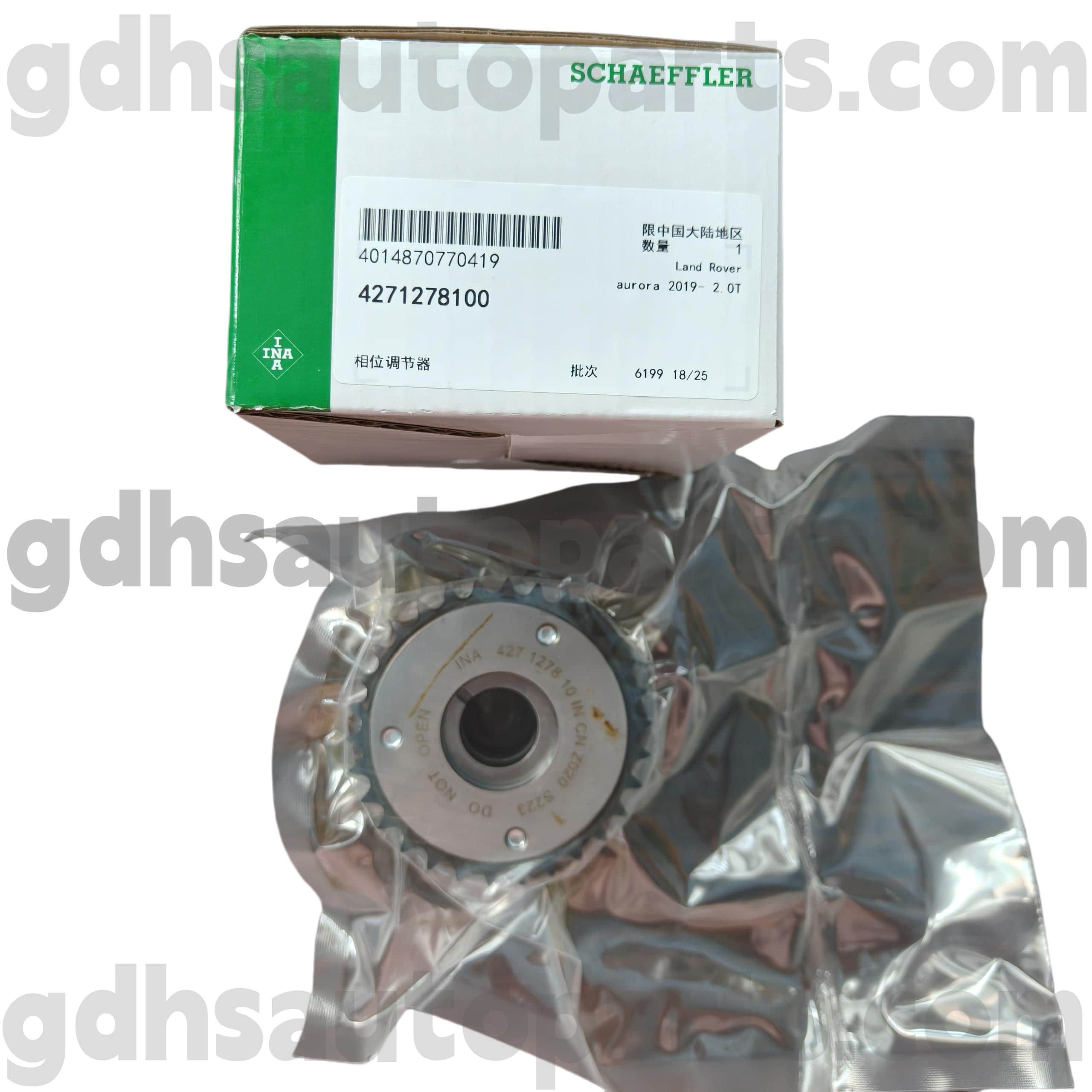 4271278100 Schaeffler Ina Wałka rozrządu rozrządu dla Range Rover Velar, Land Rover Discovery 4, Range Rover, Range Rover Sport OE NO. LR142279