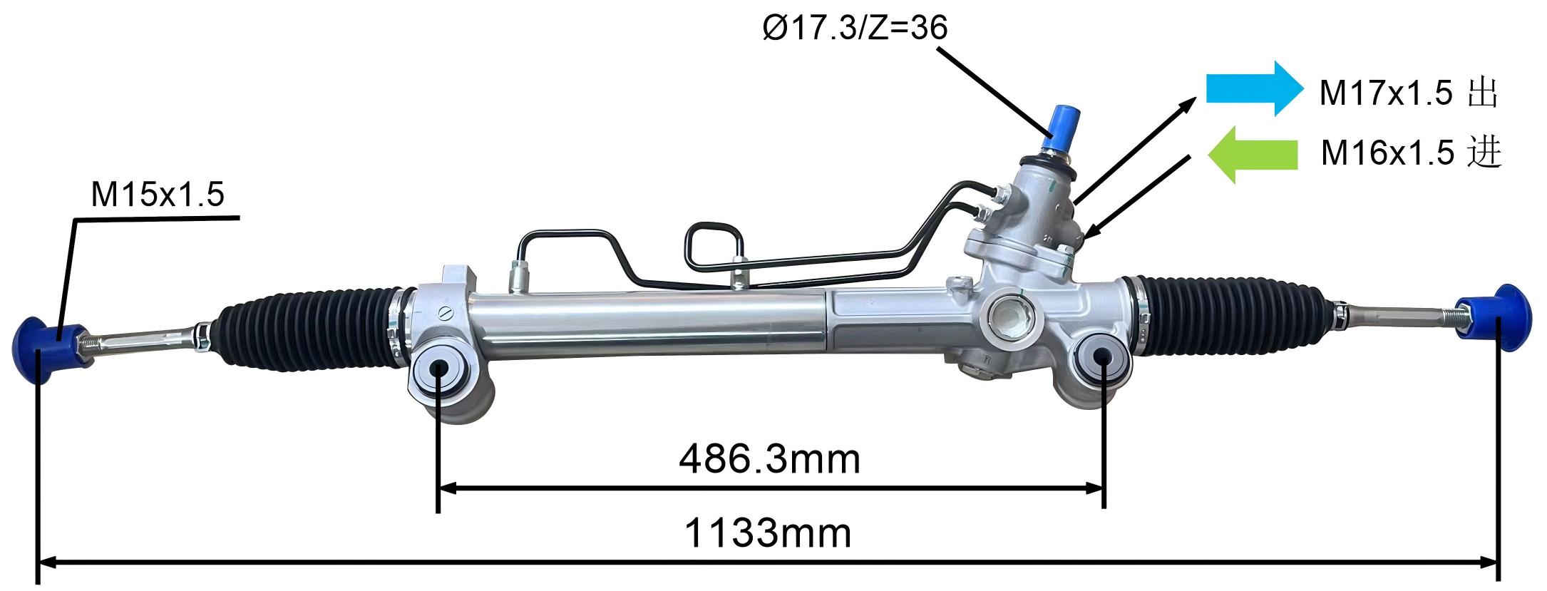 44200-06280 Samochodowa przekładnia kierownicza
