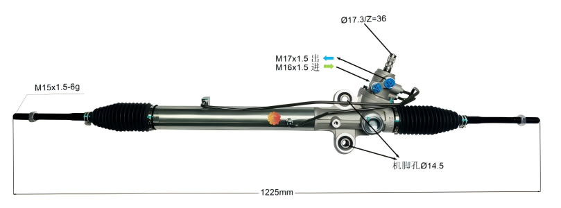44200-26233 Samochodowa przekładnia kierownicza