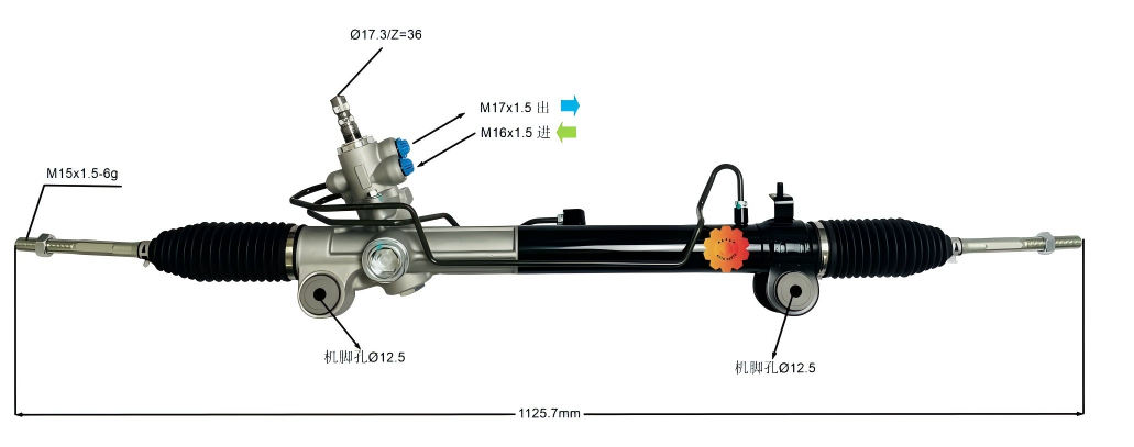 44200-48090 Samochodowa przekładnia kierownicza