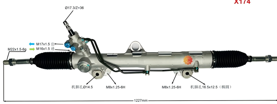 44200-60130 Samochodowa przekładnia kierownicza