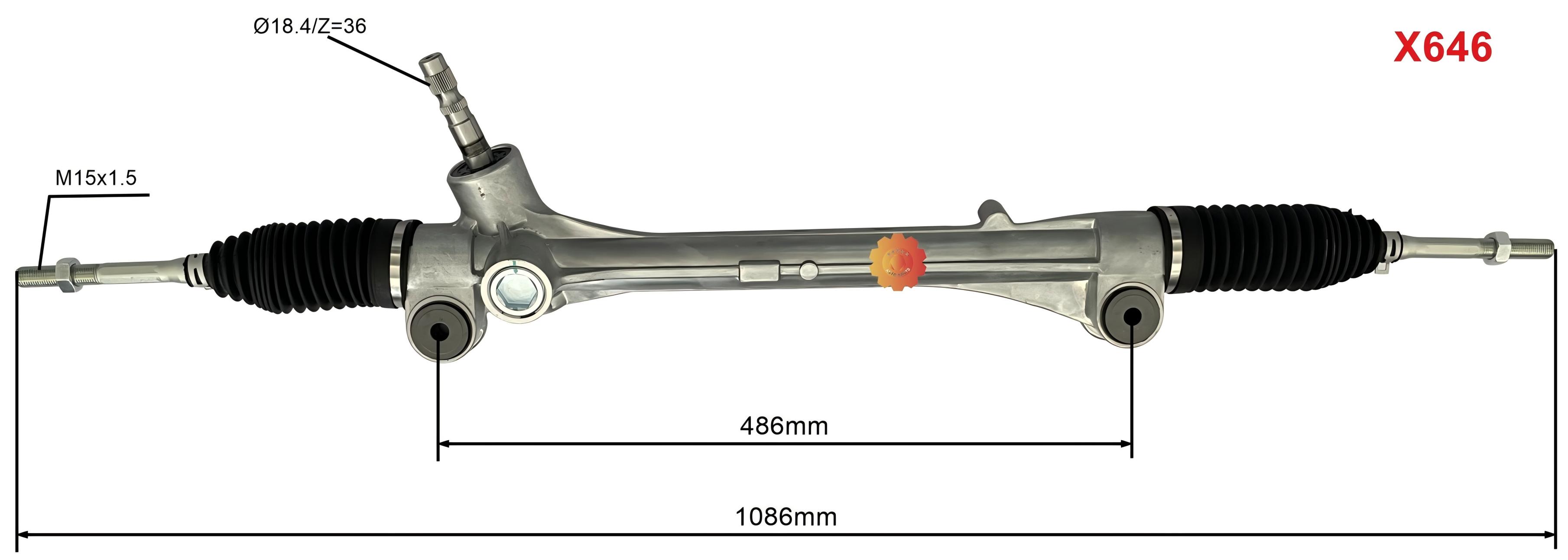 45510-06041 Samochodowa przekładnia kierownicza