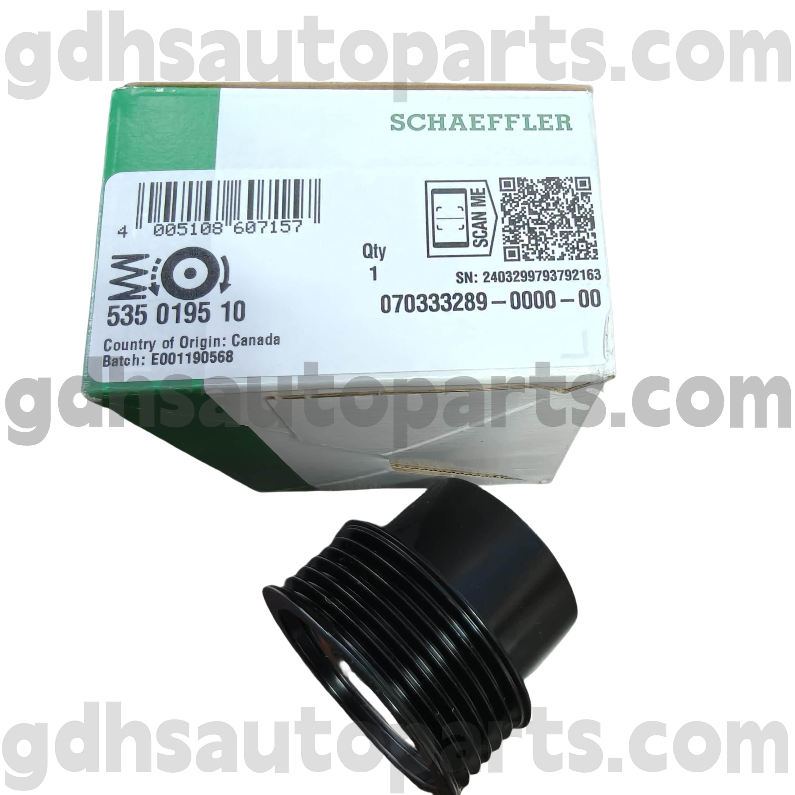 5350195100 Schaeffler Ina Idler Pulley dla Land Rover Freelander 2 OE NO. LR005993