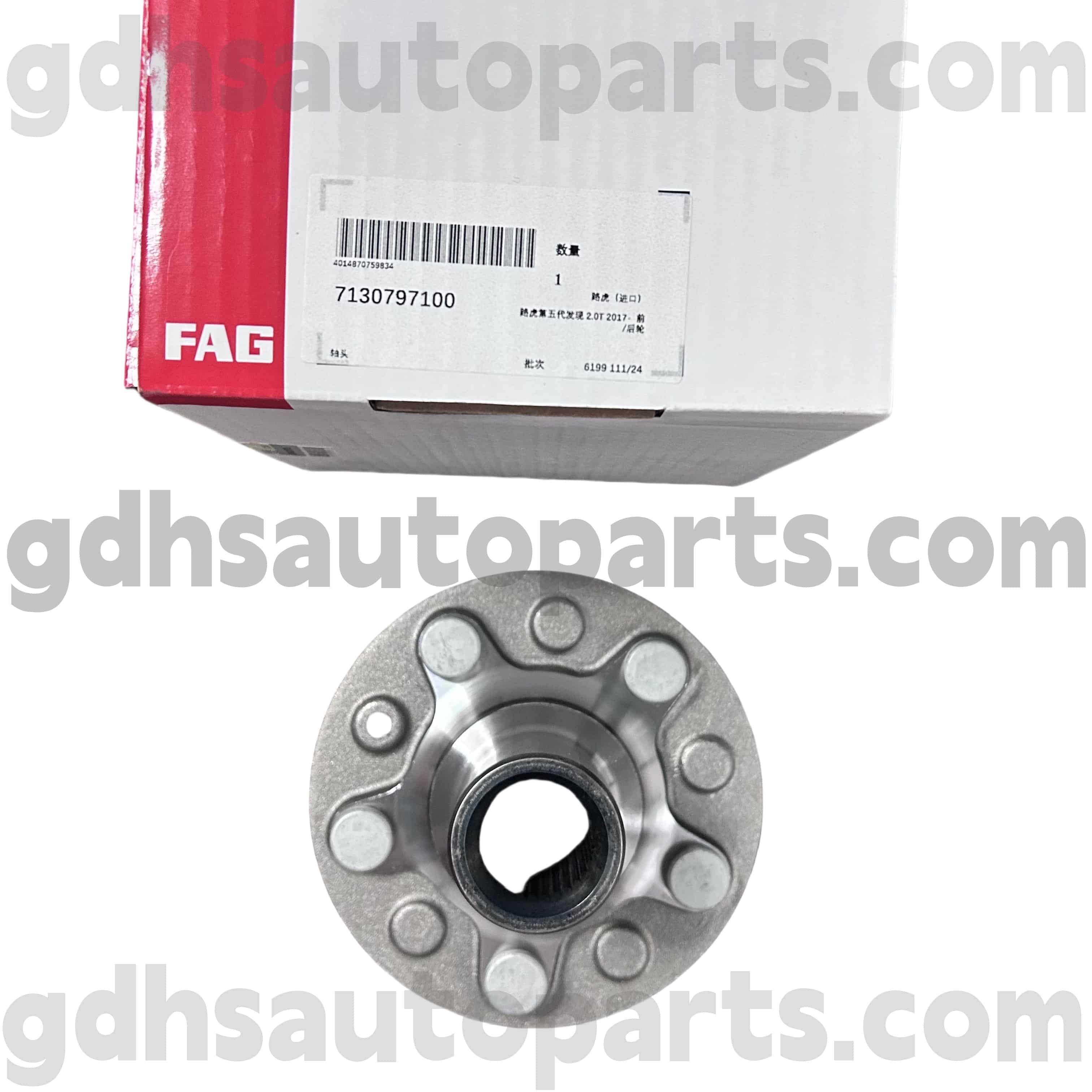 7130797100 Schaeffler Fag Front Wheel Hub dla Range Rover, Range Rover Sport, Land Rover Discovery 4, Nowy Defender OE NO. LR081538