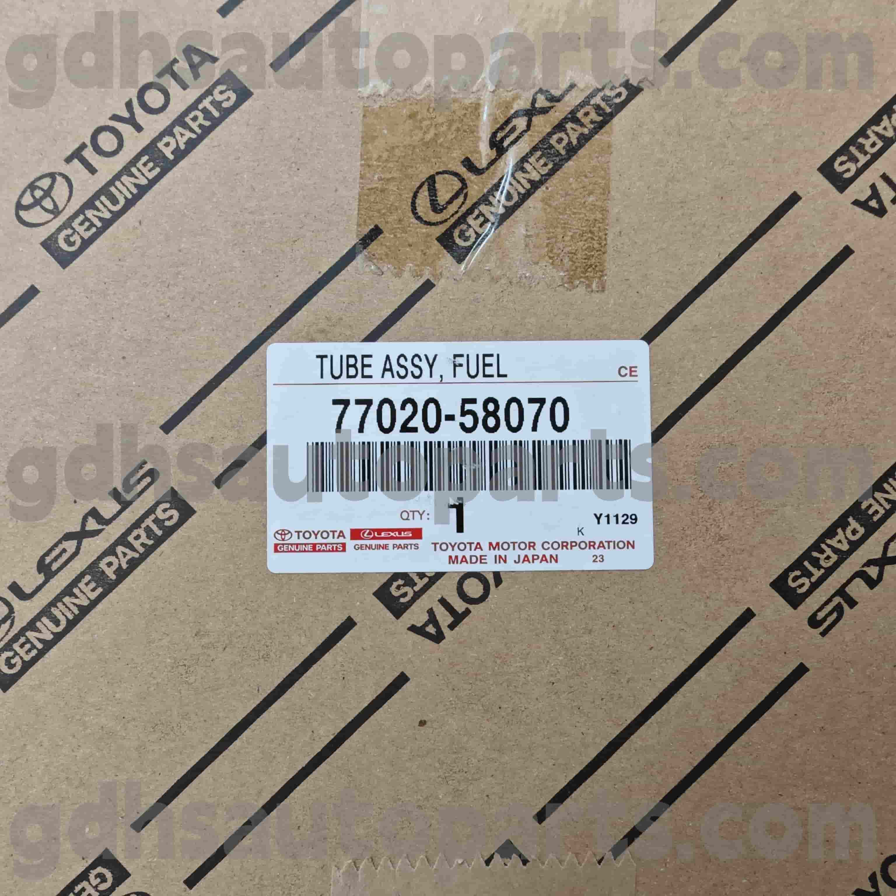 77020-58070 Toyota oryginalna pompa paliwa dla alphard/Vellfire 、 Lexus LM350/LM300H Podwozie nr. GGH30
