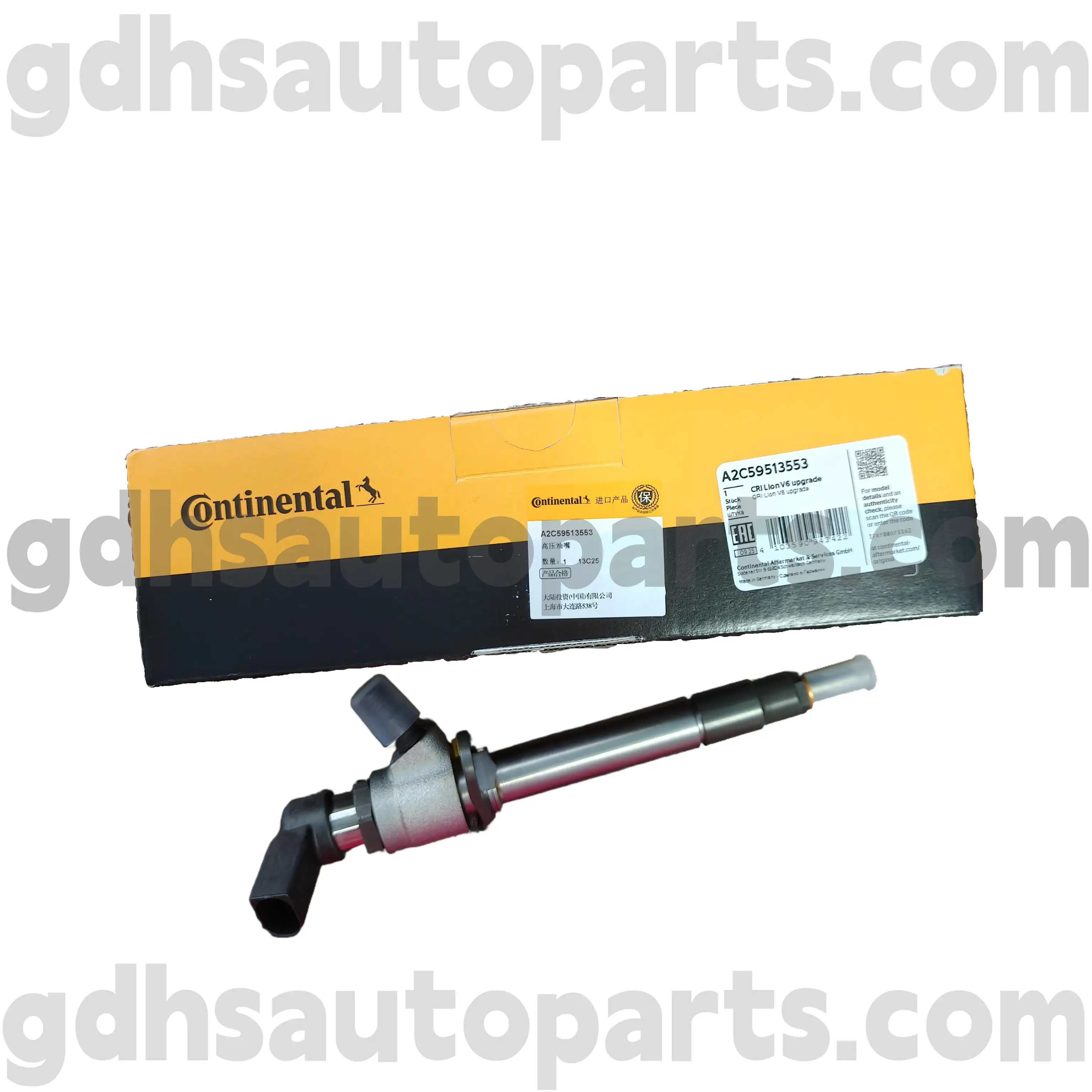 A2C59513553 Continental Fuel Inttector for Range Rover Sport, Land Rover Discovery 4 OE NO. LR006496