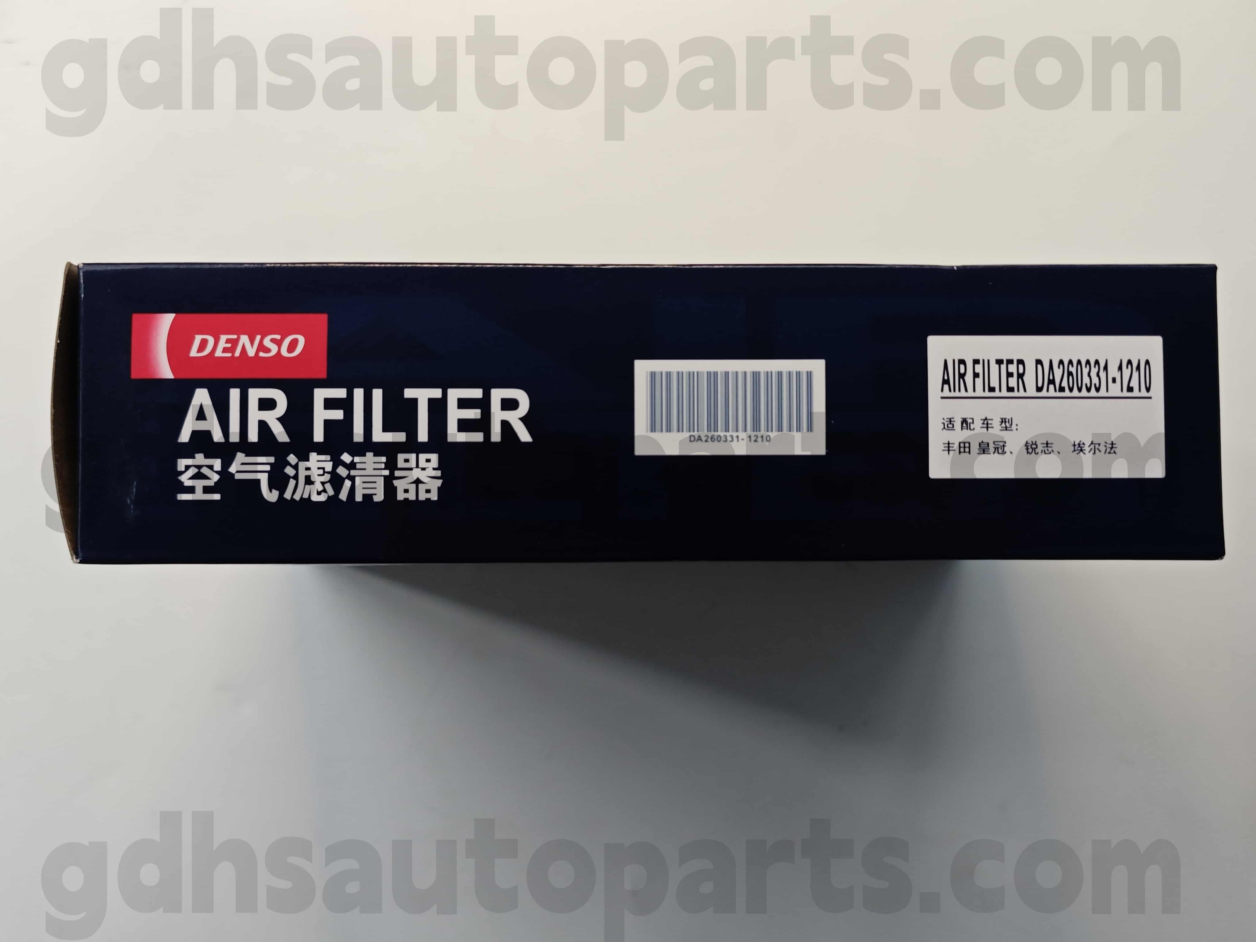 DA260331-1210 Toyota oryginalne części filtr powietrza oe nr. 17801-AZF16