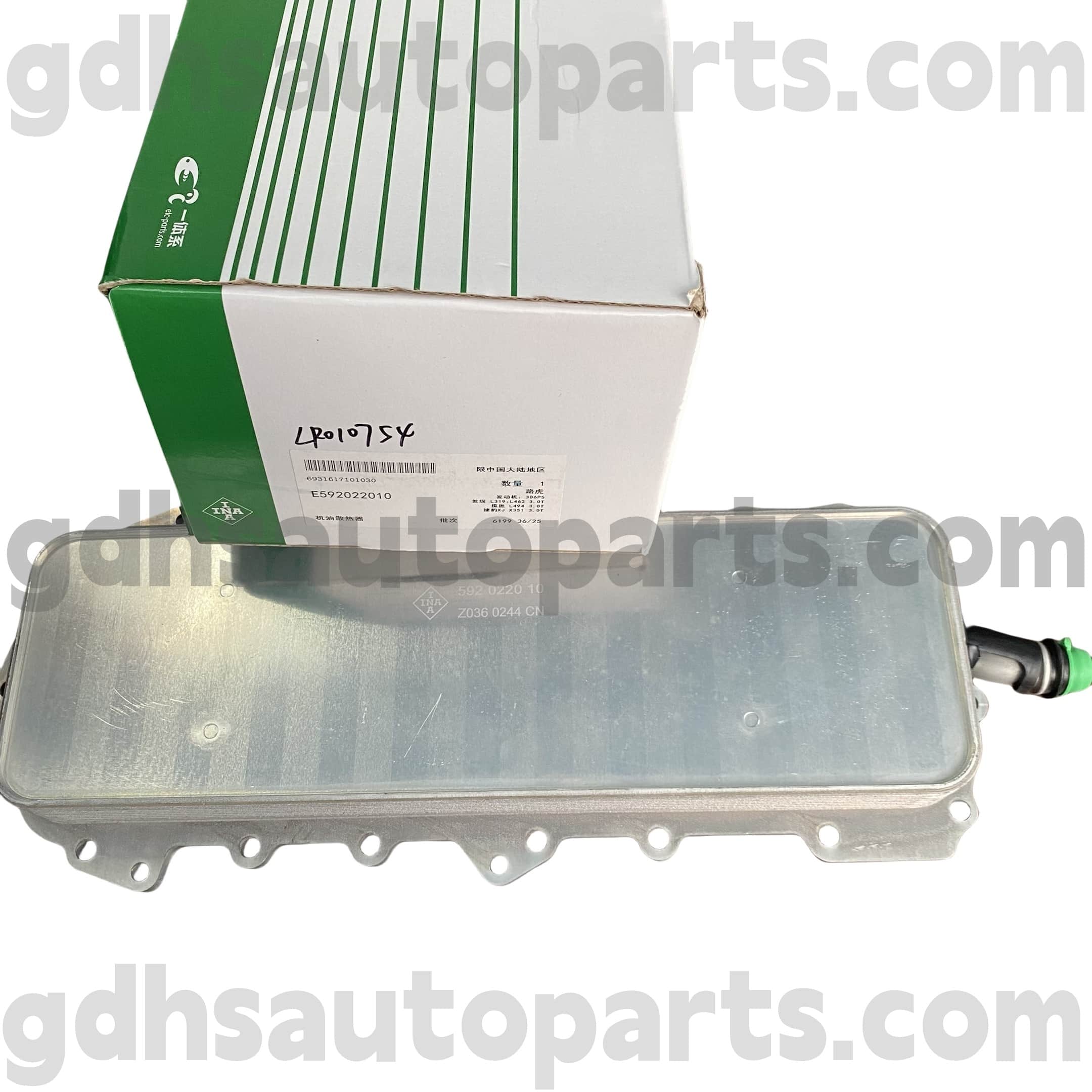 E5920220100 Schaeffler Ina Silnik chłodnica oleju dla Range Rover, Range Rover Sport, Land Rover Discovery 4 OE NO. LR010754